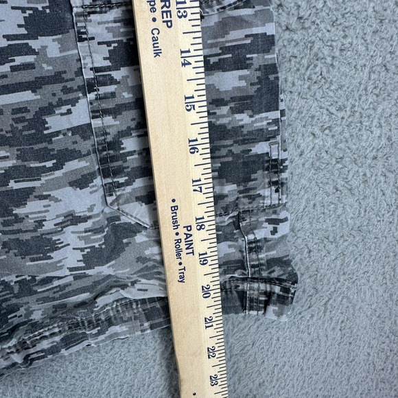 Levis Cargo Shorts Mens 30 Gray Camouflage Camo Utility Cotton Tactical Pockets - Picture 4 of 9